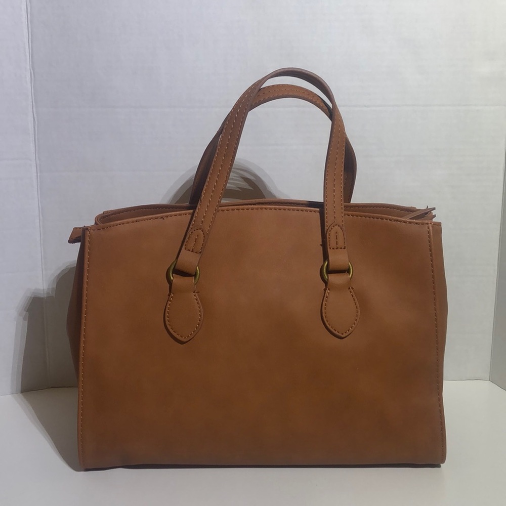Women’s Brown Satchel Handbag NWOT